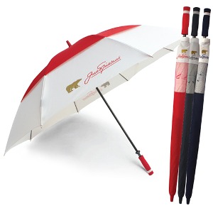잭니클라우스 80 수동 컬러 이중방풍 장우산