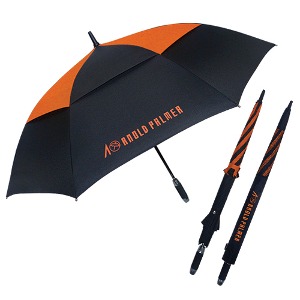 아놀드파마 75 자동 이중방풍 블랙&amp;오렌지 장우산 (방풍기능)